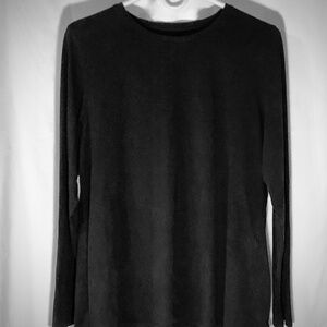 J. Jill Classic Black Long Sleeve Top